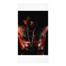 african man photocard custom photo card