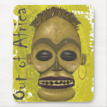 African Mask Mousemat