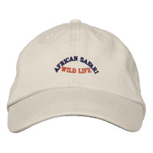 AFRICAN SAFARI BASEBALL CAP