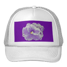 African Violet Purple Trucker Hats