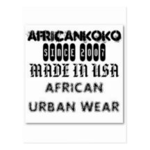 Africankoko Customised Brand Postcard