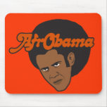 Afro Obama Mouse Pads