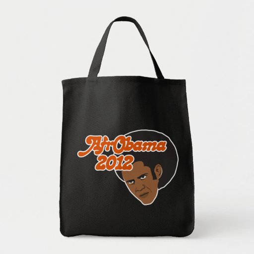 Afro Obama Tote Bags