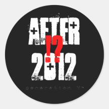 After 2012 Sticker