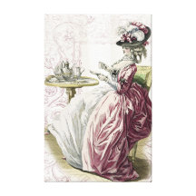 Afternoon Tea! Gallery Wrap Canvas