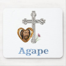 Agape Love Christian gifts Mouse Pads