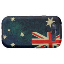 Aged Australian Flag Samsung Galaxy S3 Covers