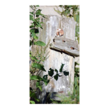 Aged Post Photo Card Template