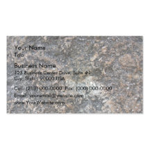 Aged rock texture business cards