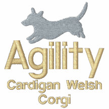 Agility Cardigan Welsh Corgi Embroidered Jacket