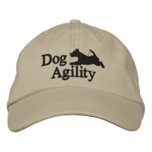 Agility Welsh Terrier Embroidered Hat