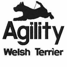 Agility Welsh Terrier Embroidered Shirt
