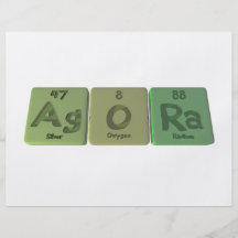 Agora-Ag-O-Ra-Silver-Oxygen-Radium Full Color Flyer