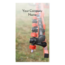Agricultural crop sprayer business card