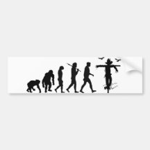 Agriculture Farmer farming scare crow Bumper Stickers