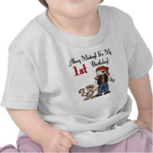Ahoy Matey Pirate 1st Birthday T-shirt