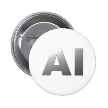AI artificial intelligence Button