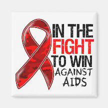 AIDS - Fight To Win Fridge Magnets