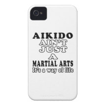Aikido Ain't Just A Game It's A Way Of Life iPhone 4 Covers