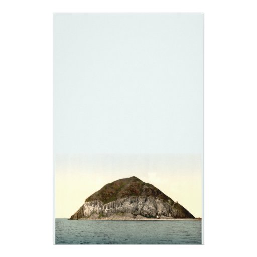 Ailsa Craig, Firth of Clyde, Scotland Customized Stationery