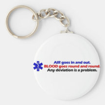 Air/Blood Keychain