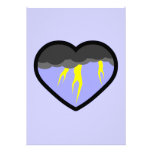 Air Elemental Heart Invite