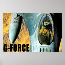 Air Force F-16 Pilot Posters