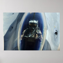Air Force F-16 Pilot Print