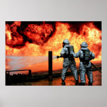 Air Force Firefighters Posters