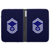 Air Force SMSgt rank Kindle Case