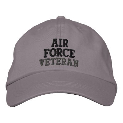 Air Force Veteran Military Embroidered Hats Air Force Veteran Military Embroidered Hats