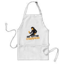 Air Guitar Champion design Apron
