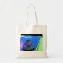 Air Hockey table and mallet with neon lighting Bags