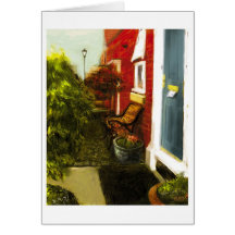 Air Mail to London Greeting Cards