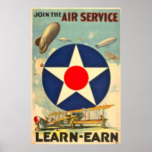 Air Service Recruiting Poster