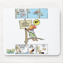 Air Traffic Controller Duck Mousemat