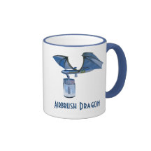 Airbrush Dragon Mug By AirbrushFan Mokken