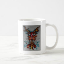 Airbrush Reindeer Mug