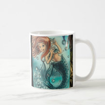 Airbrushed Mermaid Mugs