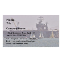 Aircraft Carriers Boats Ships Business Card