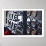 Aircraft Instrument Panel Print