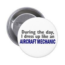 Aircraft Mechanic During The Day Pin