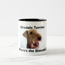 Airedale Terrier Mug mugs
