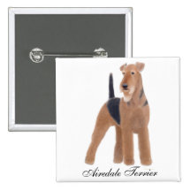 Airedale Terrier Pin