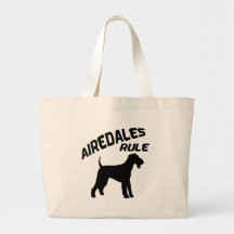 Airedales Rule Canvas Bag
