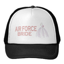 AIRFORCE BRIDE MESH HATS