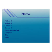 Airline Business Card