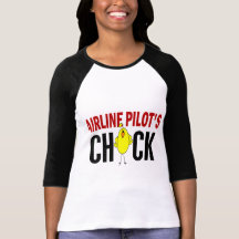 Airline Pilot’s Chick Tee Shirt