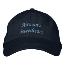 Airman's Sweetheart Embroidered Hats
