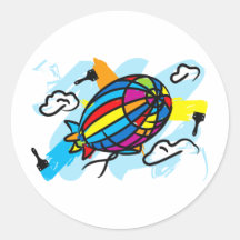 Airship_Journey Stickers